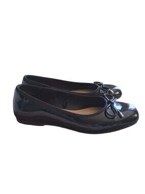 Torrid Black Ballet Style Flats with Bows , Size 7.5WW